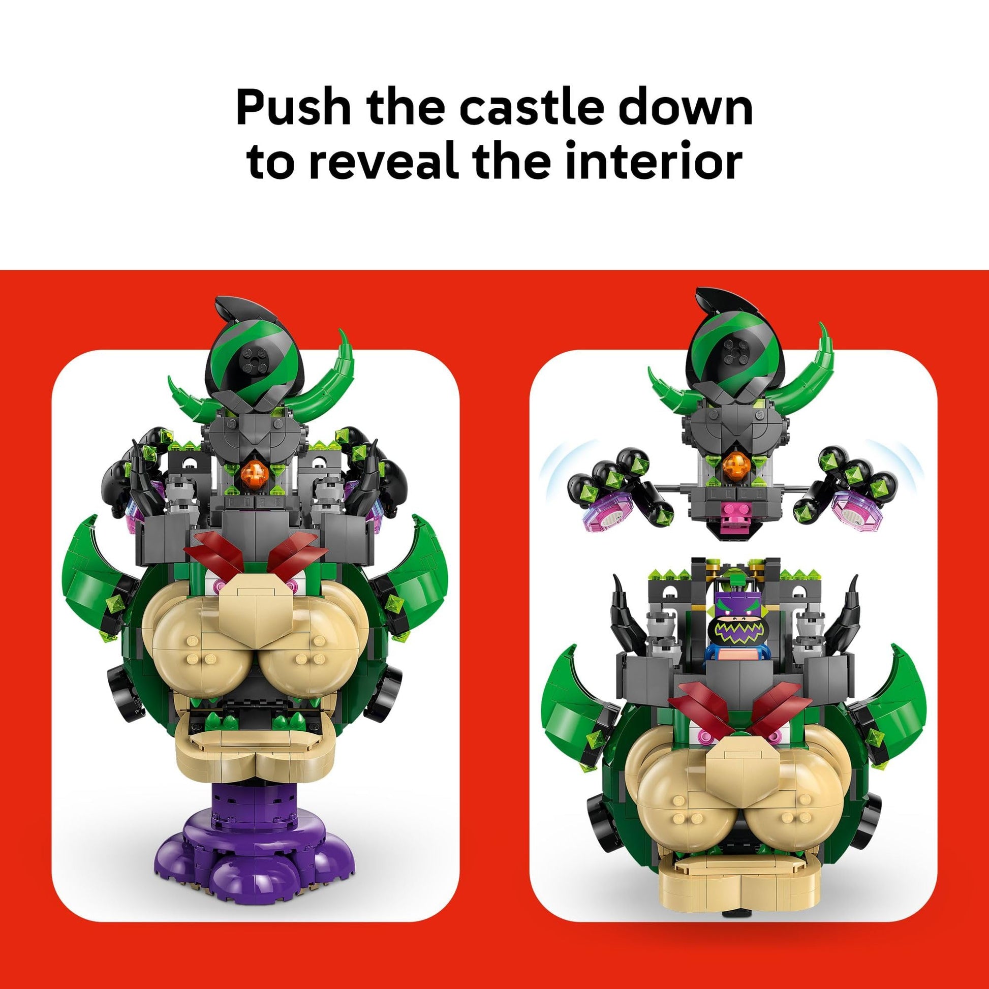 LEGO Super Mario Prince Florian & Castle Bowser Building Toy - Pretend Play Set for Boys & Girls, Ages 9+ - Building Blocks for Kids W/Digital Action