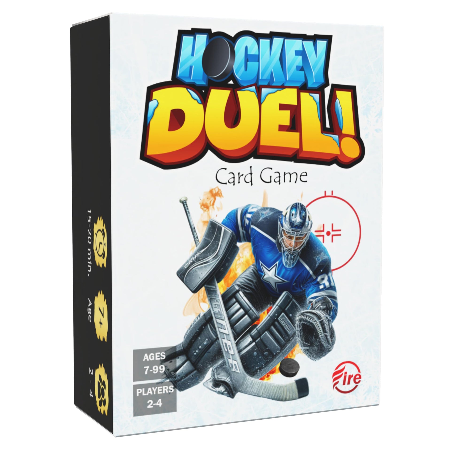 Hockey DUELl! Card Game - Fast-Paced Puzzle & Strategy Game for Kids, Teens & Adults | 2-4 Players or Team Play | Ages 7+ | Youth Ice Hockey