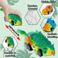 Dinosaur Toys Pull Back Cars 6Pcs Dinosaur Toys for Kids 3-5 Toddlers Boy Toys Age 3 4 5 and Up Dinosaur Cars Dino Toys for 3 Year Old Boys Girls Dino