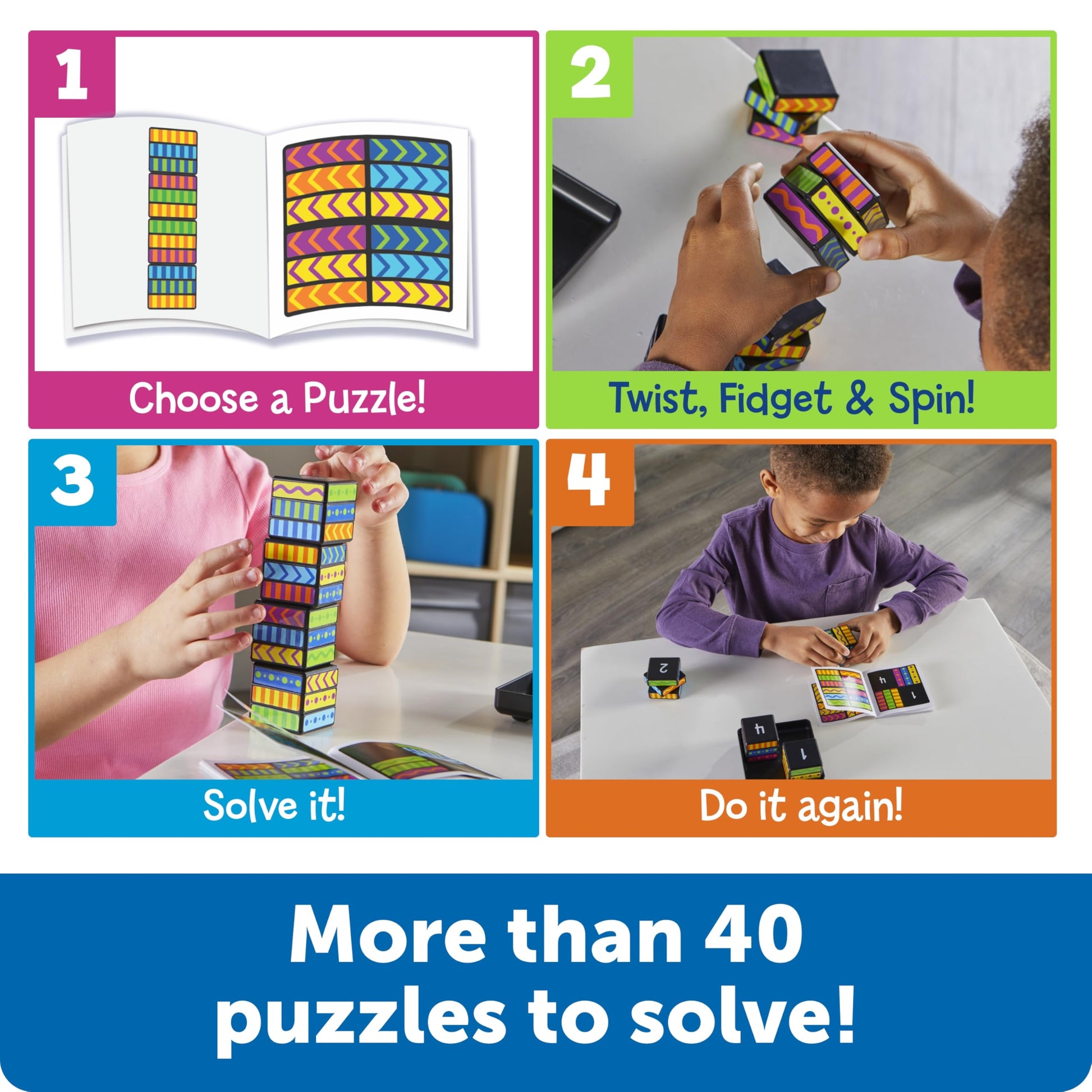 Learning Resources Brainometry Cubed