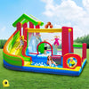 Mega Bounce House with Slide | 7-in-1 Inflatable Playground for Kids 3-10 | Giant Jump Area, Ball Pit, Basketball Hoop | Commercial-Grade Blower