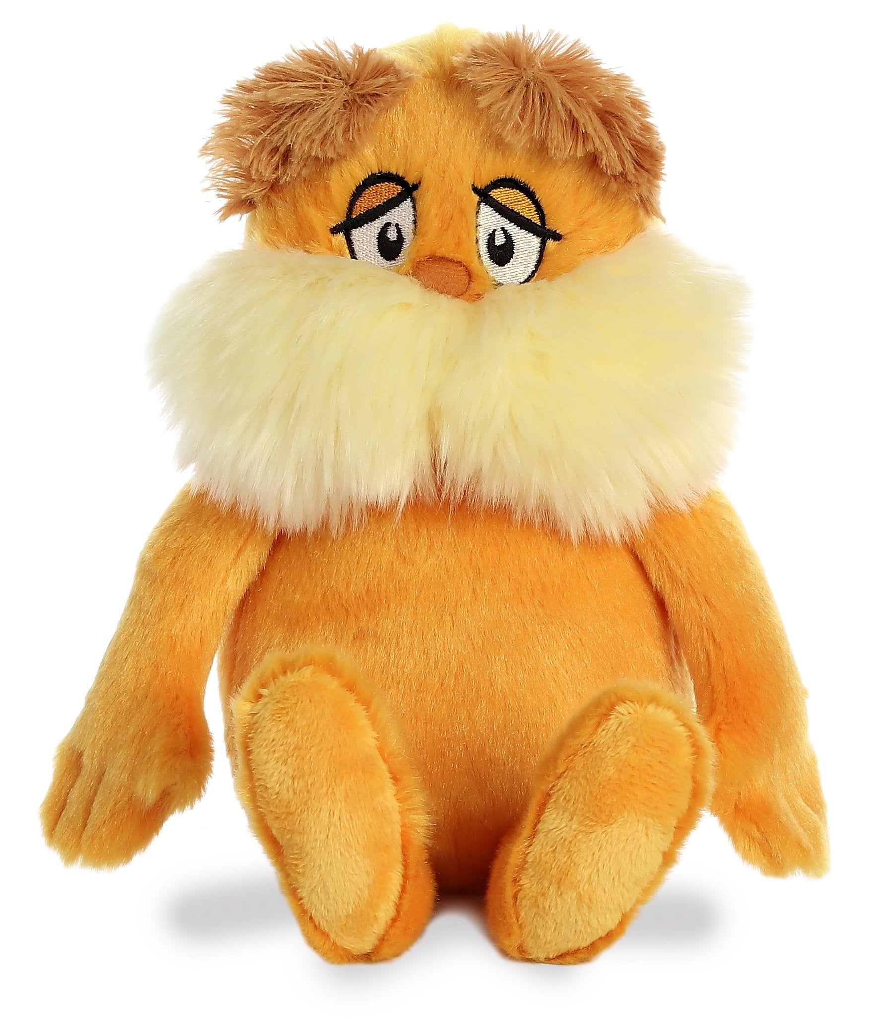 Aurora® Whimsical Dr. Seuss™ The Lorax Stuffed Animal - Officially Licensed Plush for Imaginative Play - Perfect for Kids and Adults - Orange 11