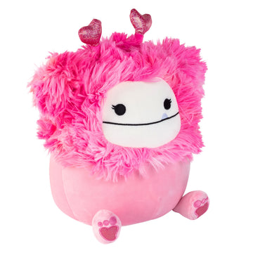 Squishmallows Original 10-Inch Caparinne Pink Bigfoot Plush Official Jazwares - Ultra Soft Collectible Stuffed Animal Toy - Cute Fuzzy Monster Plushie