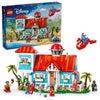 LEGO Disney Lilo and Stitch Beach House Toy - Building Playset for Kids, Girls and Boys, Ages 9+ - Includes 5 Minifigures - Disney Gift Idea for Fans