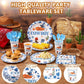 175 Pcs Cowboy Baby Shower Decorations Baby Shower Paper Plates Napkins Cups Set Disposable, a Little Cowboy Is on the Way Party Wild Western Theme