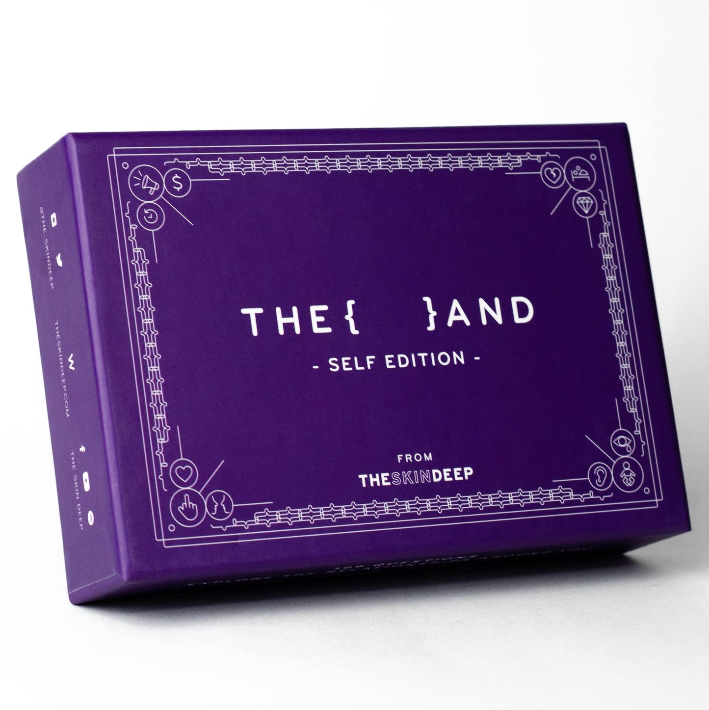 {THE AND} Self Love Edition - 199 Self Reflection Cards to Improve Self Awareness - Self Care Question Card Deck to Prompt Mindfulness & Meditation