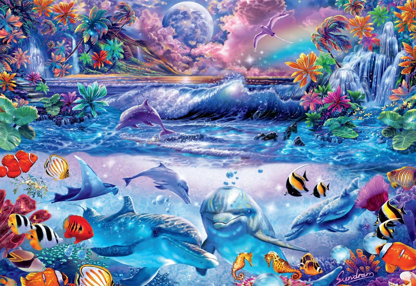 Ceaco - Steve Sundram - Tropical Dream - 2000 Piece Jigsaw Puzzle