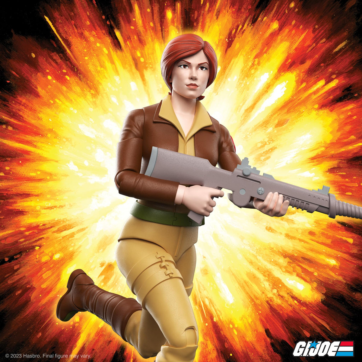 Super7 Ultimates! G.I. Joe Cover Girl - 7" G.I. Joe Action Figure with Accessories - Classic Cartoon Collectibles and Retro Toys