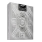 theory11 James Bond Silver Edition Playing Cards, 007 Playing Cards, Poker Size Standard Index