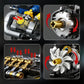 HJPLPXH Mini V8 Engine Building Blocks Set, Mechanical Desk Display