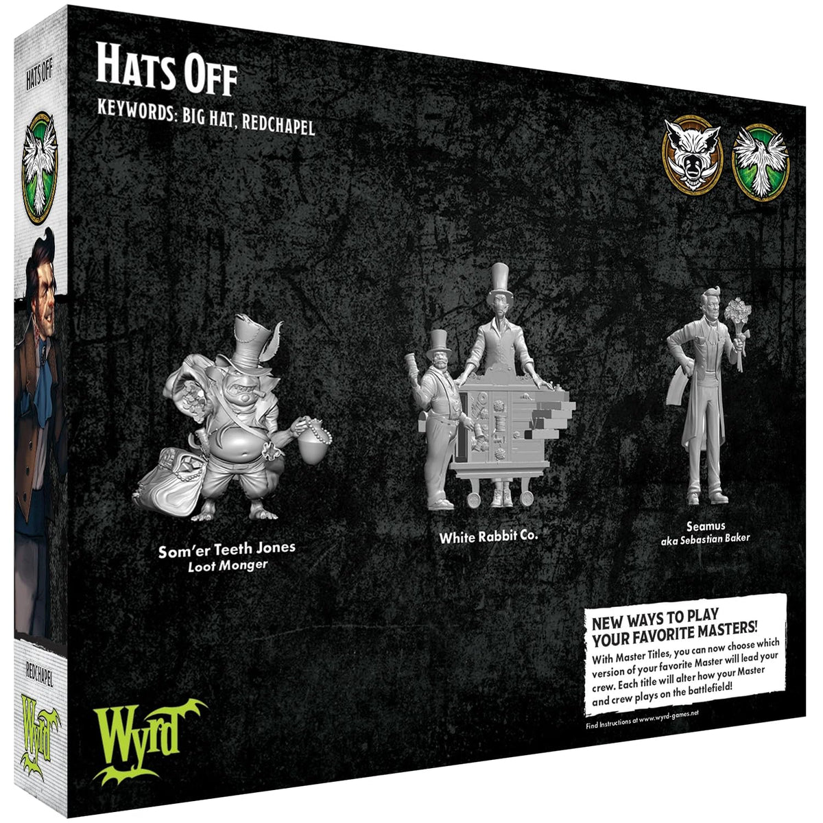 Malifaux Third Edition Hats Off