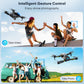 Flymevac Drone with Camera, Dual 720HD, Drone for Kids with Cool Lights, Gestures Control, Vertical Shooting, Waypoint Flight, Gravity Control, 3D