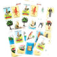 Pack of 2 Don Clemente Mexican Jumbo Loteria Set, 20 Large Boards and 2 Decks of Cards Loteria Mexicana Jumbo paquete de 20 Tablas