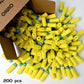 OIMIO Half Length Darts Refill Pack, 200pcs Short Soft Bullets Compatible With Dart Zone, Nerf, Worker, Zhenweiqi, 14+ (Blue Yellow)