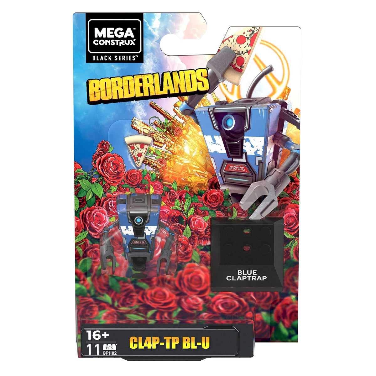 Mega Contrux Black Series Borderlands CL4P-TP BL-U