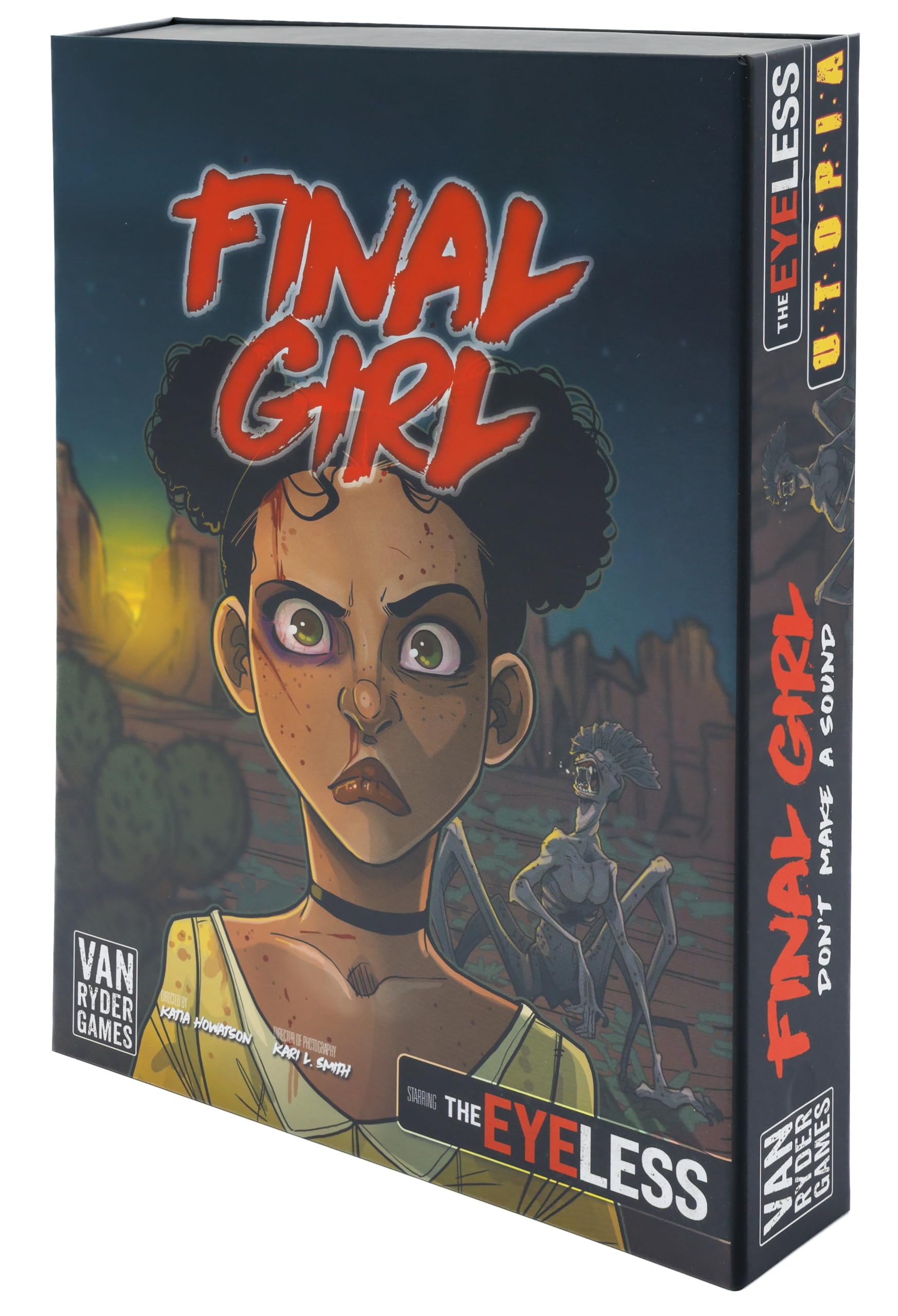 Van Ryder Games - Horror Board Game - Final Girl - Don't Make a Sound - Feature Film Box - Core Box Required - 1 Player - 20-60 Minutes Gameplay