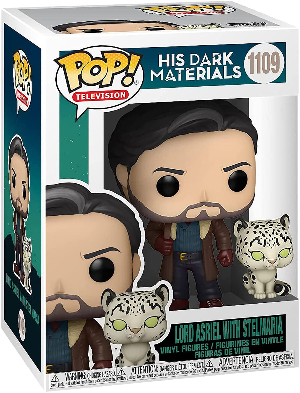 Funko Pop! &Buddy: His Dark Materials- Asriel with Stelmaria