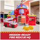 Paw Patrol - Fire Rescue Fire Station - Marcus Car Figure - Sound & Light Effects - Kids Toy - Ages 3+