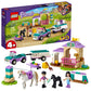 LEGO Friends Horse Training and Trailer Building Set 41441 with Stables, Car, Horse Toy, and Foal Figure, Great Gift Idea for Girls and Boys 4 Plus