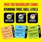 Semper Smart Games VOCABULICIOUS! The Vocabulary, Word, and Conversation Activity for Kids and Families - Fun Educational Game for Learning Vocabulary