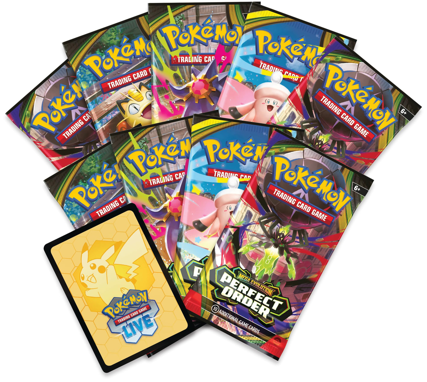 Pokémon TCG: Mega Evolution-Perfect Order Elite Trainer Box