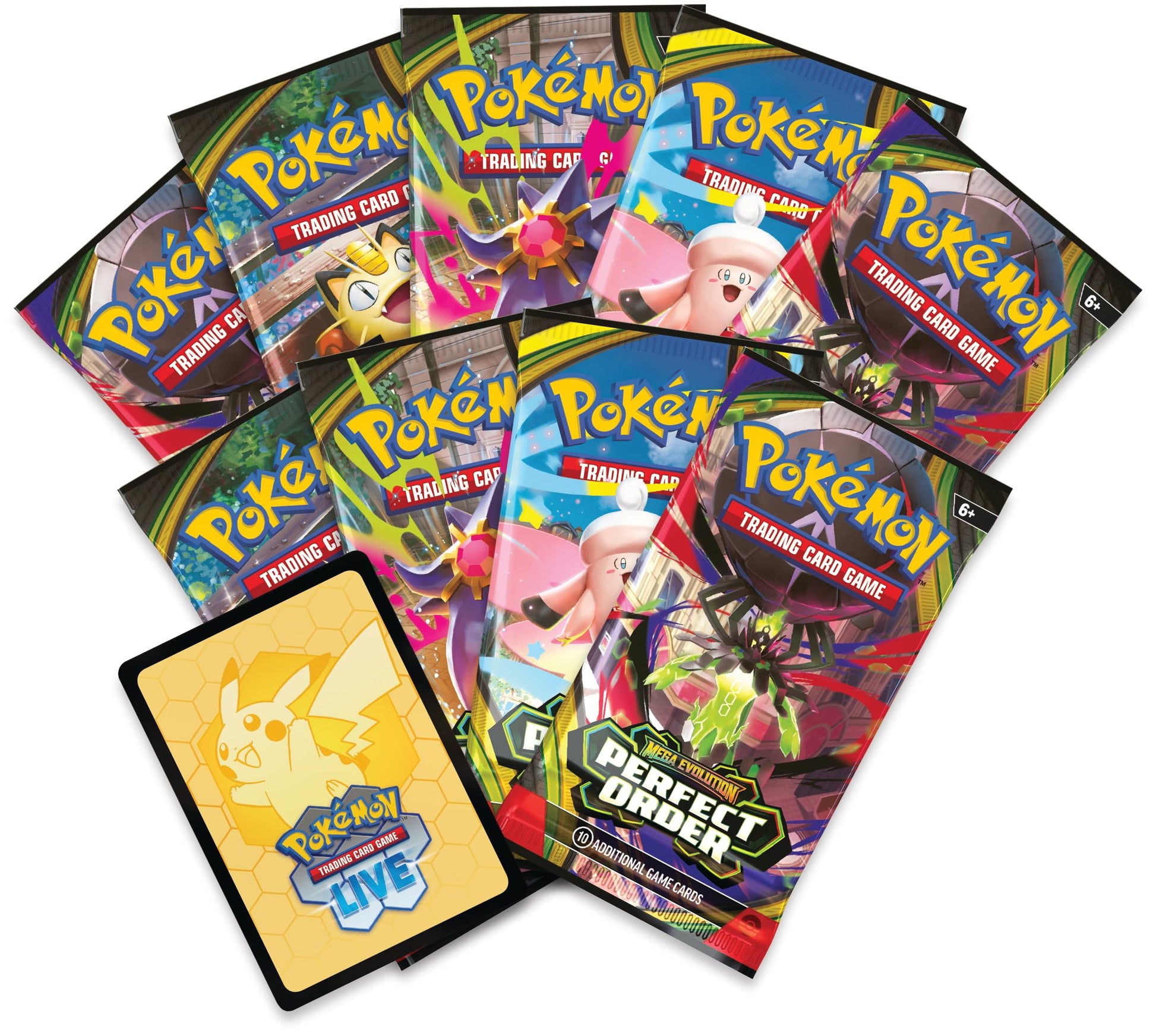 Pokémon TCG: Mega Evolution-Perfect Order Elite Trainer Box