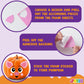 JOYIN 18 Packs Halloween Pumpkin Decorating Stickers Craft Kit, Halloween Party Supplies Arts Activities, Kids Party Favors, Jack O Lantern Foam Face