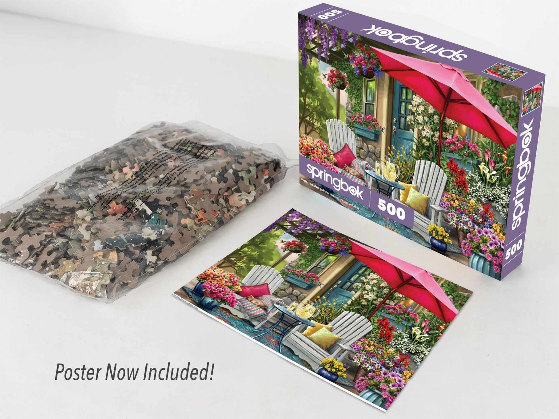 Springbok Sweet Summertime 500 Piece Jigsaw Puzzle for Adults