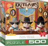 Outlaws, Cats, Family Oversize Puzzles, Eurographics Jigsaw Puzzles, 500 pcs