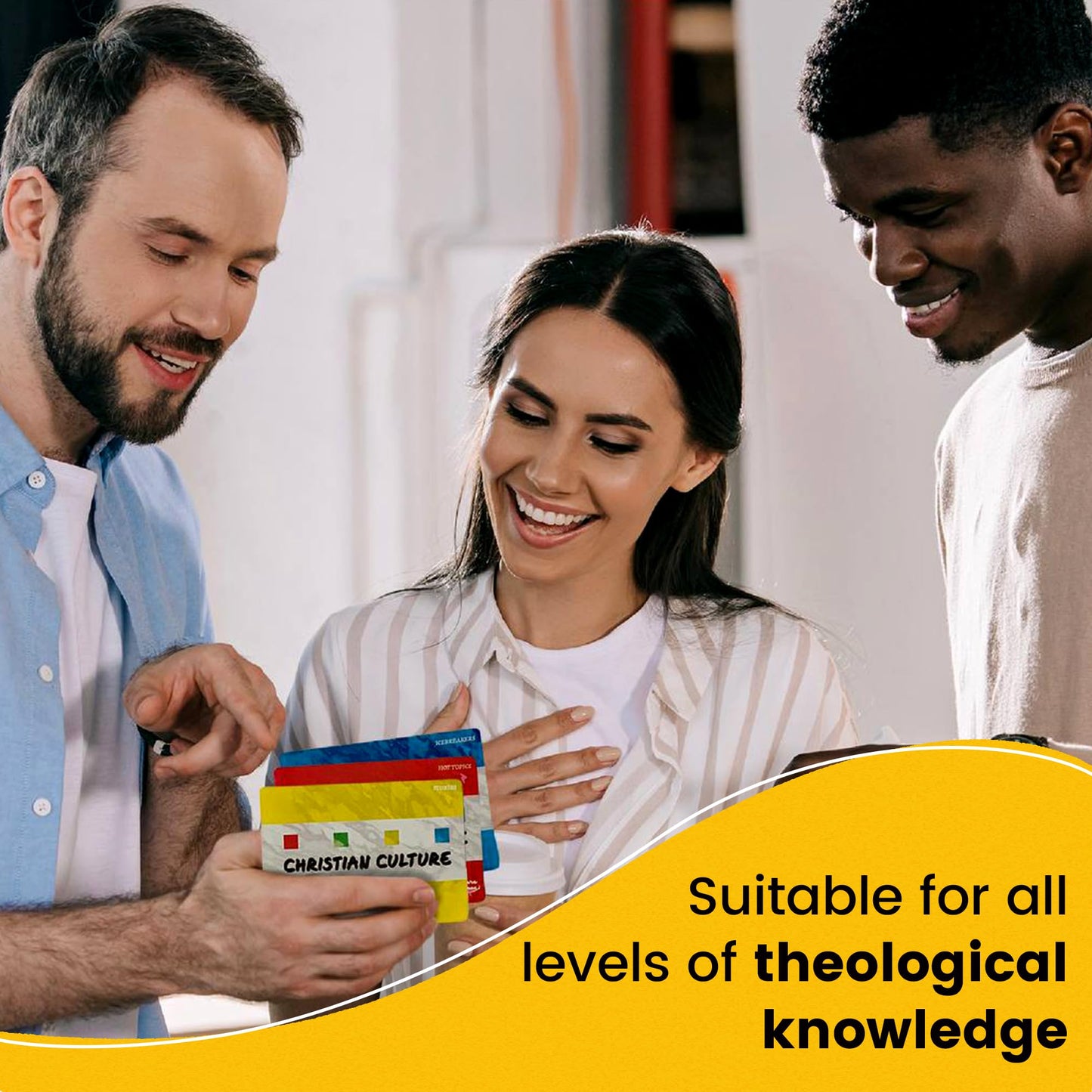 Kulture Games Christian Culture - The Game of Conversations - Fun & Thought Provoking Starters About God, Christianity & Life - Cards for Bible Study