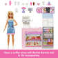 Barbie Coffee Shop Doll with Play Set and Accessories