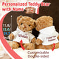 KZCKZC Personalized Teddy Bear with Name, Custom Bears Gifts for Birthday