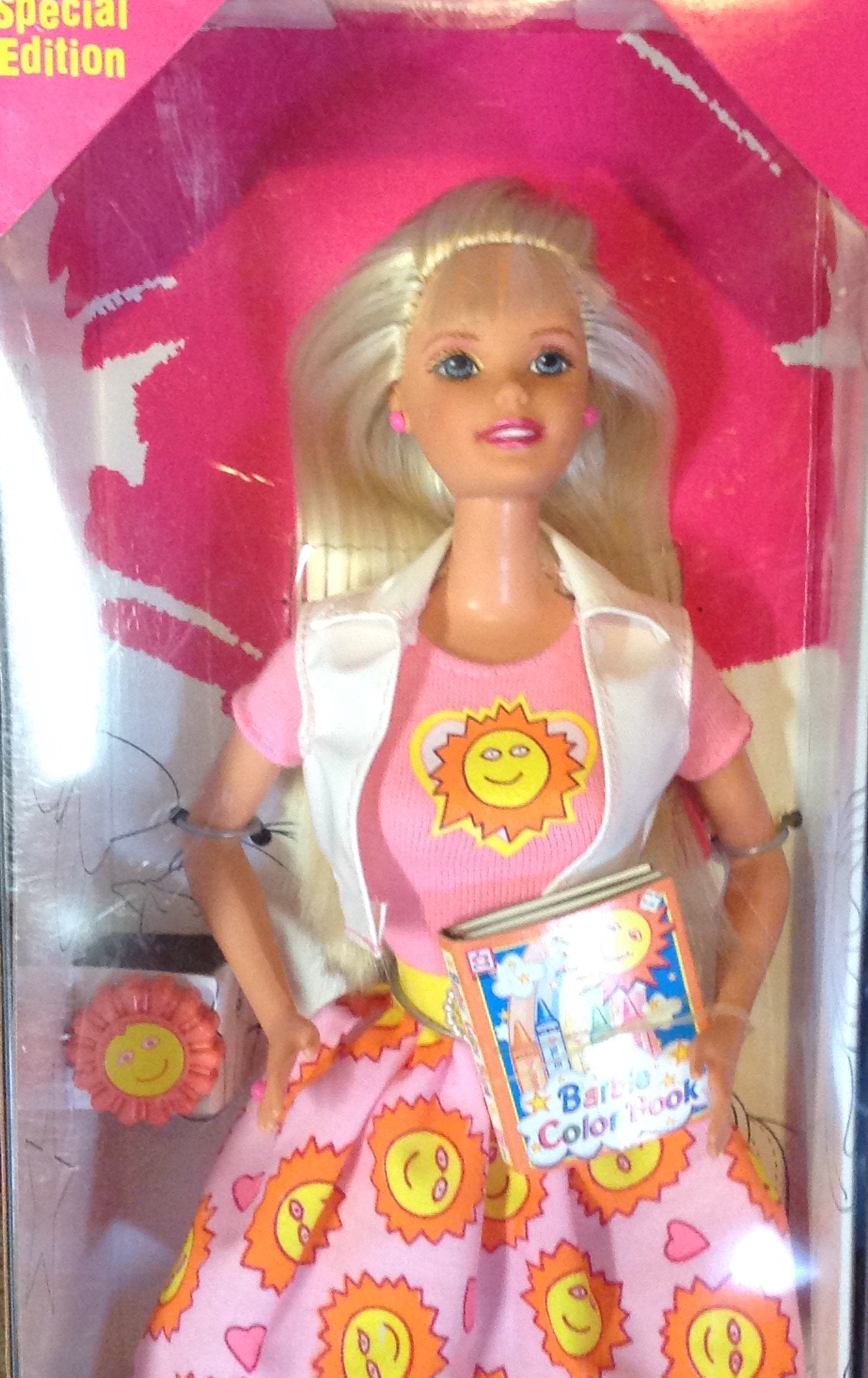 Mattel 1997 Color With Me Barbie