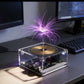 Vastarry 10 Cm Solid State Music Tesla Coil Artificial Lightning Desktop Toy For unisex-adult Electric Power Wireless Transmission Model Science