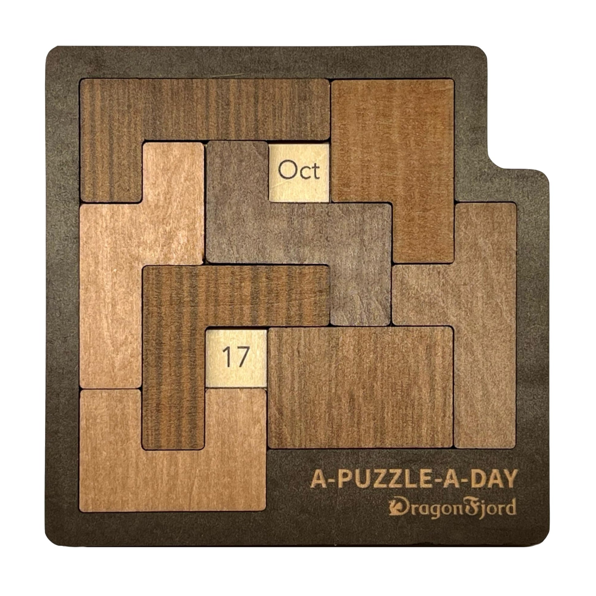 A-Puzzle-A-Day Deluxe: The Original Daily Calendar Puzzle with 365+ Challenges for Every Day of The Year, by DragonFjord