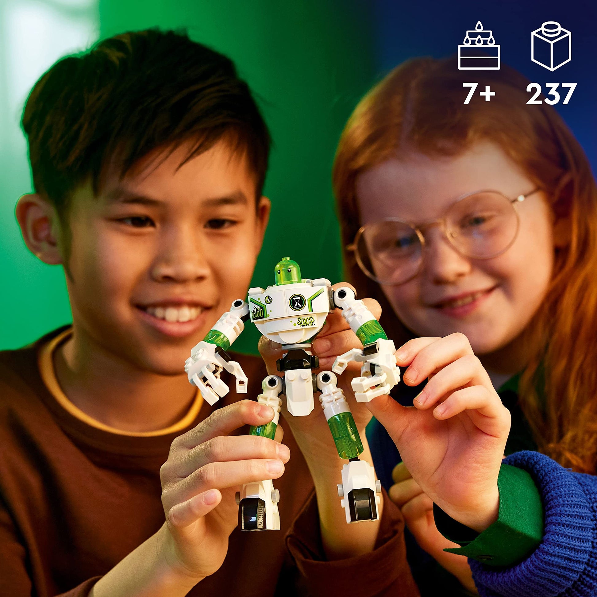 LEGO DREAMZzz Mateo and Z-Blob The Robot 71454 Building Toy Set, 2-in 1 Build Transforms Z-Blob to a Robot, Great Gift for Grandchildren or Kids Ages