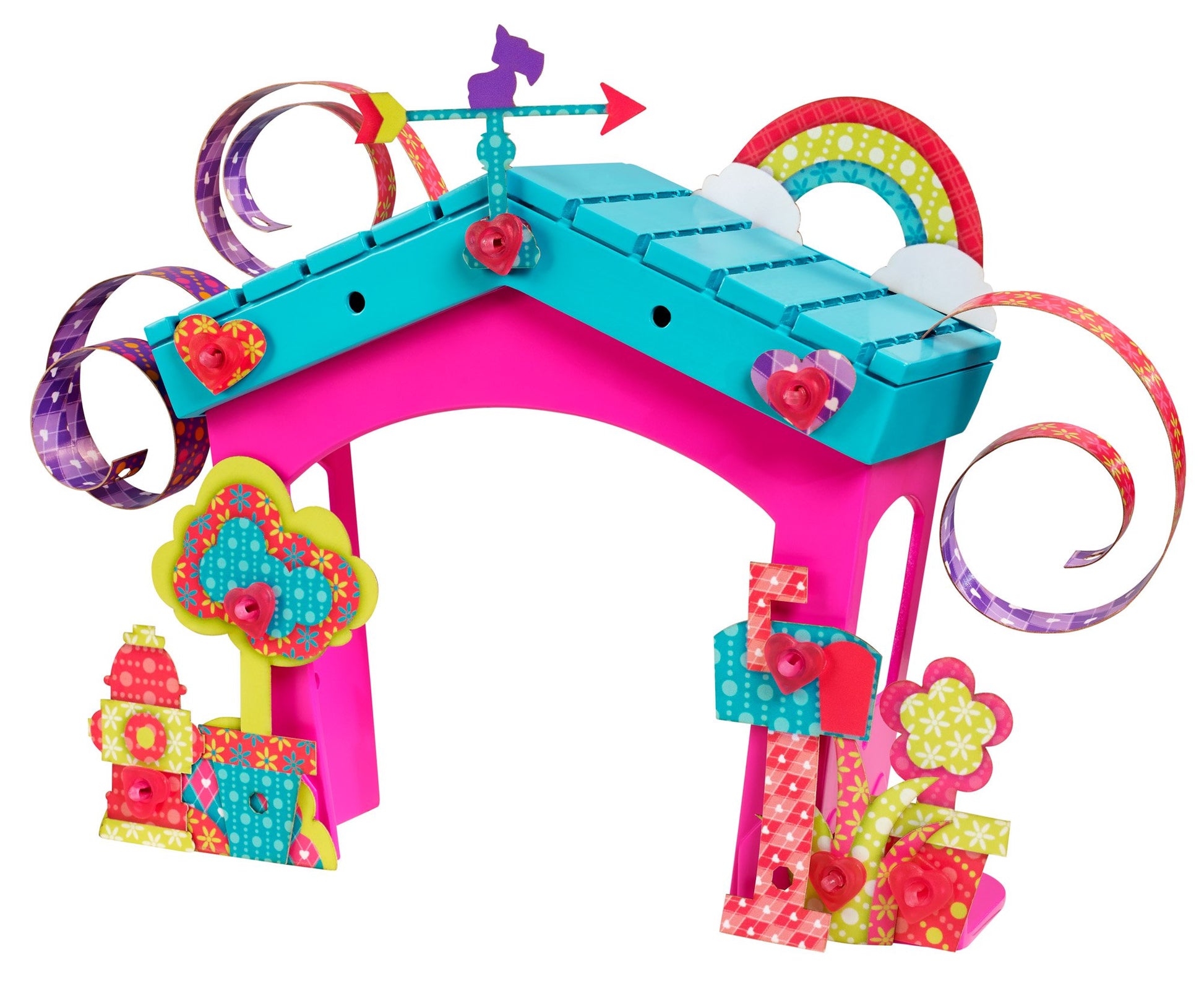 AmiGami Dog and Doghouse Playset