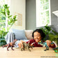 Mattel Jurassic World Wild Roar Metriacanthosaurus Dinosaur Action Figure Toy, Sounds & Attack & Lights, Scan Code for Digital Play