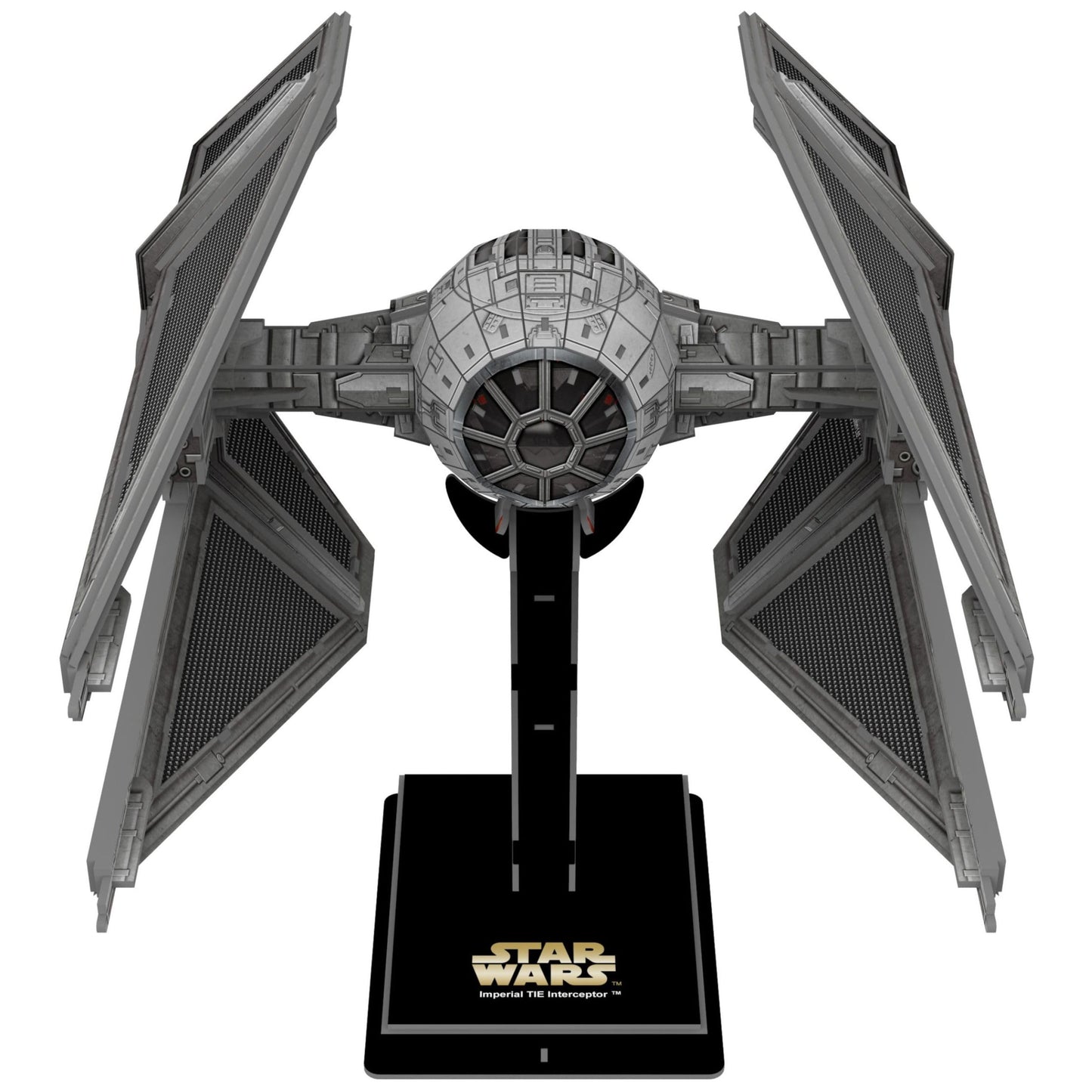 4D Cityscape Star Wars 3D Paper Model Kits (Imperial Tie Interceptor)