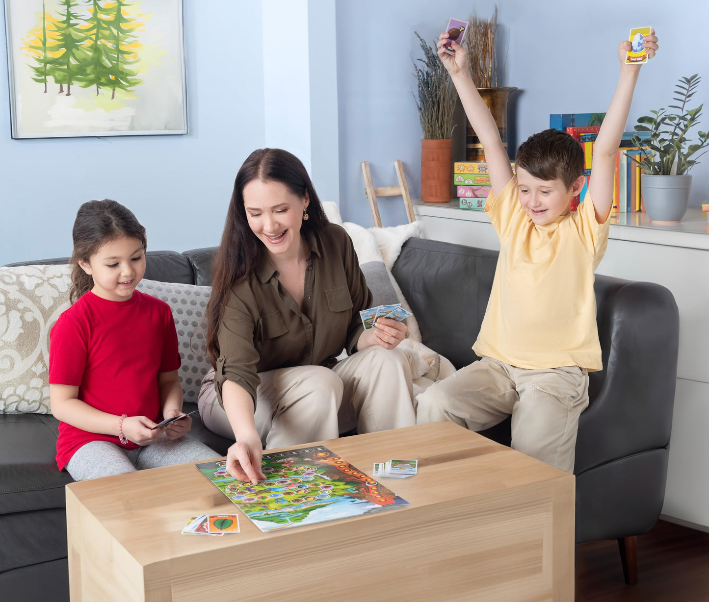 Baby Dinosaur Rescue Board Game - Cooperative Dinosaur Adventure Game for Kids Ages 4+ - Work Together to Save the Baby Dinos - Easy to Learn - Fun