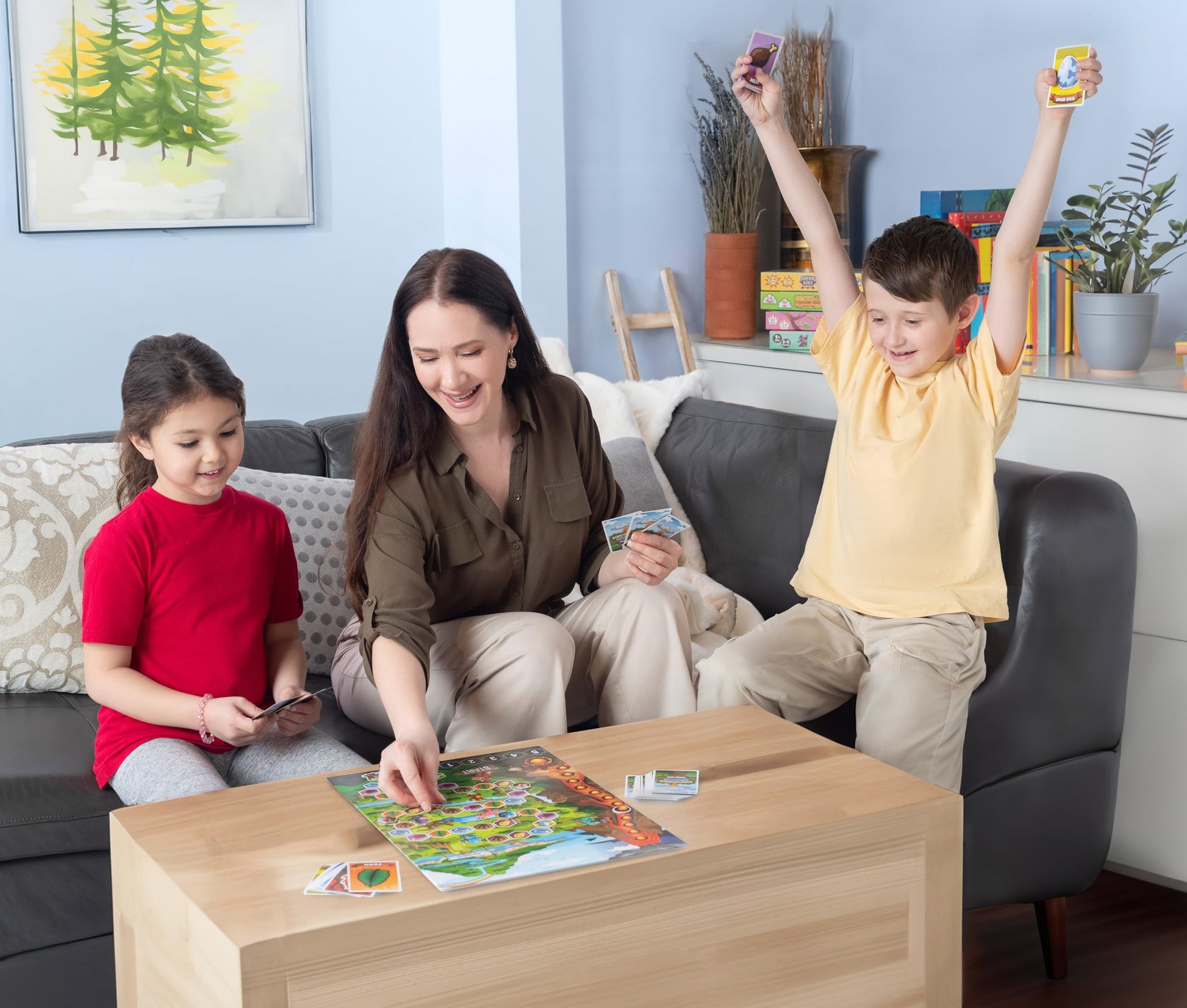 Baby Dinosaur Rescue Board Game - Cooperative Dinosaur Adventure Game for Kids Ages 4+ - Work Together to Save the Baby Dinos - Easy to Learn - Fun