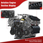 Mould King LR V10 Engine Model Kit for Adults, 1834 Pcs Car Motor Set