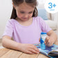 Melissa & Doug Sticker Wow!™ 24-Page Activity Pad and Sticker Stamper, 300 Stickers, Arts and Crafts Fidget Toy Collectible Character - Shark - for