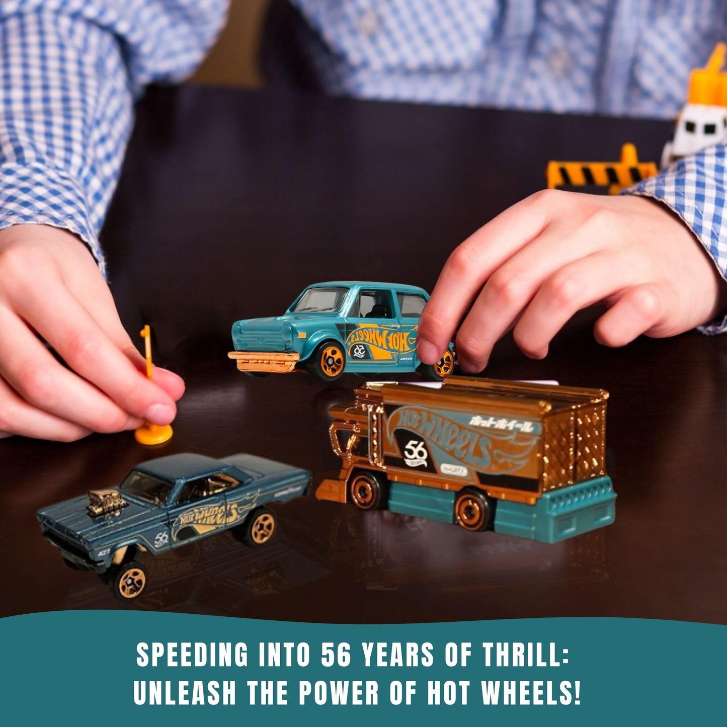 Worldwide Nutrition Bundle Compatible with Hotwheels 56th Pearl and Chrome 2024 Die-Cast - Custom '70 Honda N600 - Exclusive Anniversary Edition
