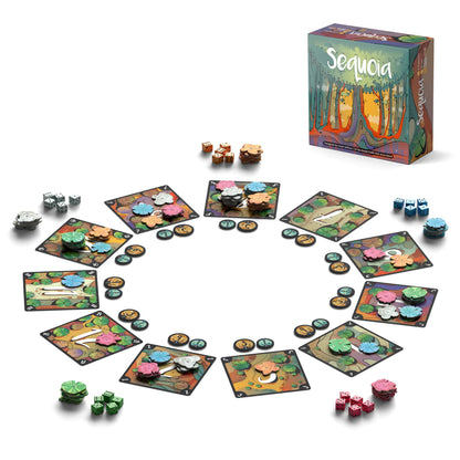 Sequoia - Board Game - 2 to 5 Players - 10 Minute Play Time