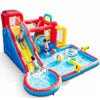 WHUBEFY Bounce House,Inflatable Water Slide Bounce Castle with Blower for Kids 3-12,Outdoor/Indoor Bouncy House Water Park for Backyard with 2 Splash