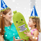 Sprinqdawin Emotional Plush Pickle,Pickle Stuffed Animal-20” Plushies Cucumber Stuffed Animal with Positive Warm Words,Kawaii Plush Toy Vegetable