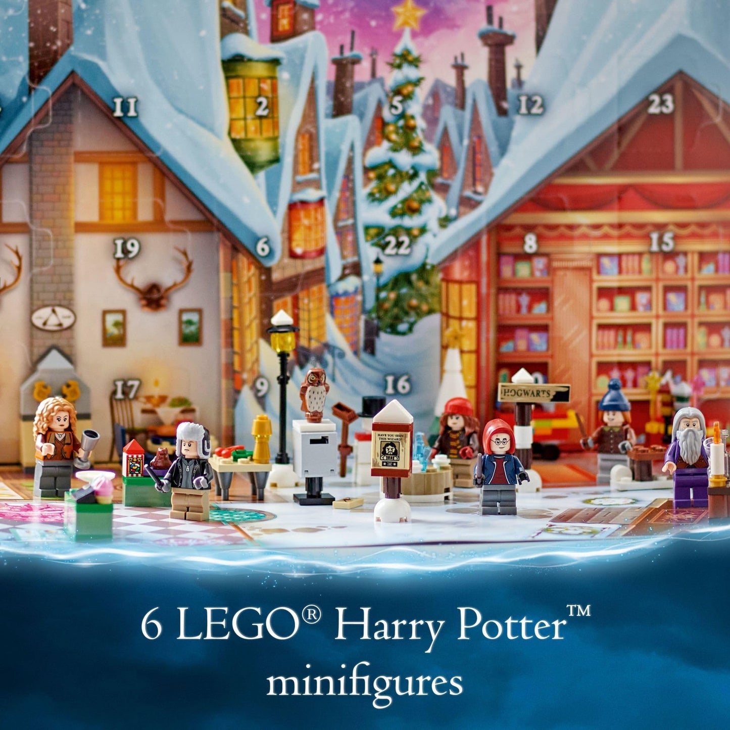 Lego Harry Potter 2023 Advent Calendar 76418 Christmas Countdown Playset with Daily Suprises, Discover New Experiences with This Featuring 18
