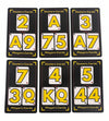 Blackjack Basic Strategy Flash Cards for Beginners - Learn How to Play & Win at Blackjack | Easy-to-Use Training Deck - Master Blackjack Strategy