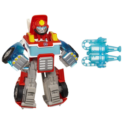 Transformers Playskool Heroes Rescue Bots Energize Heatwave The Fire Bot Converting Toy Robot Action Figure, Toys for Kids Ages 3 and Up (Amazon